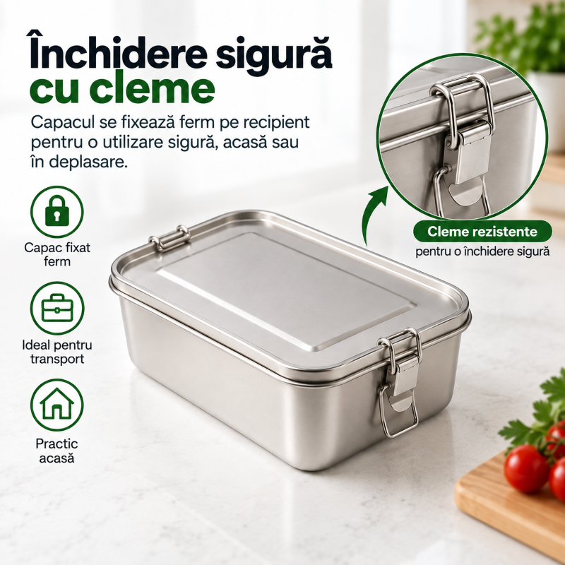 Închidere sigură cu cleme